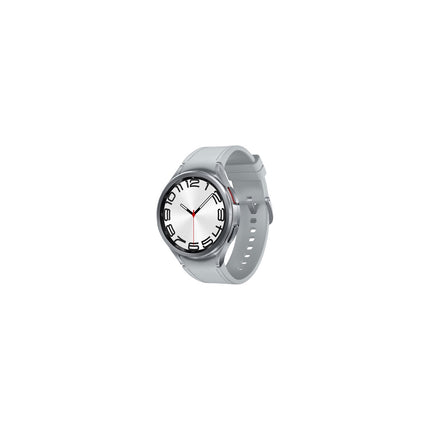 Refurbished (Excellent) - Samsung Galaxy Watch6 Classic 47mm LTE + GPS + Wi-Fi Smartwatch - Silver