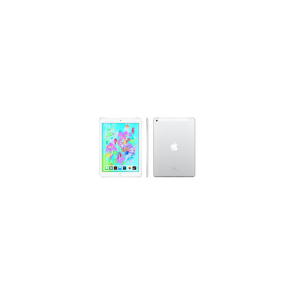 Refurbished (Excellent) - Apple iPad 9.7" 32GB with Wi-Fi/4G LTE - Silver (6th Generation)