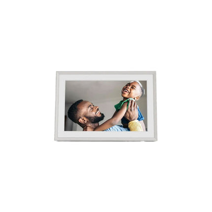 Open Box - Aura Carver 10.1" Wi-Fi Digital Photo Frame (AF900) - Clay with White Mat