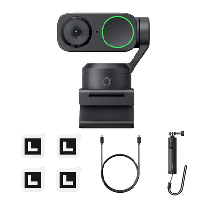 Insta360 Link 2 Tripod Bundle 2.0- PTZ 4K Webcam for PC/Mac