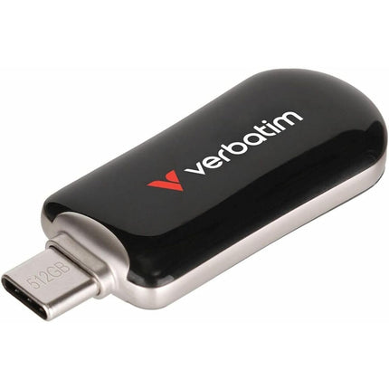 Verbatim Plectra USB-C Flash Drive, Black (512 GB)