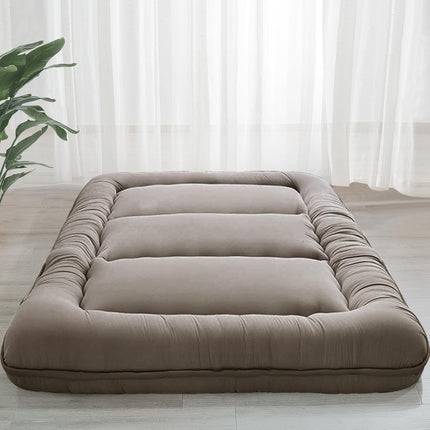 MAXYOYO 6" Japanese Floor Mattress Full Size Futon Mattress - Dark Grey