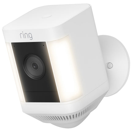 Open Box - Ring Spotlight Cam Plus, Battery (White)