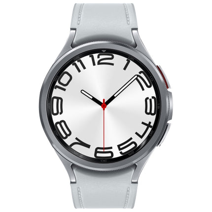 Refurbished (Excellent) - Samsung Galaxy Watch6 Classic 47mm GPS + Wi-Fi Smartwatch - Silver