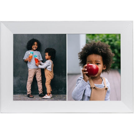 Aura Carver Luxe 10.1'' LCD Wi-Fi Digital Photo Frame - Sea Salt