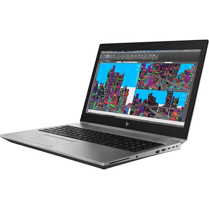 Refurbished (Good) - HP ZBook 15 G6 15.6" Mobile Workstation - Intel Core i7-9850H - 32GB RAM - 512GB SSD - Quadro T2000 4GB - Windows 11 Pro