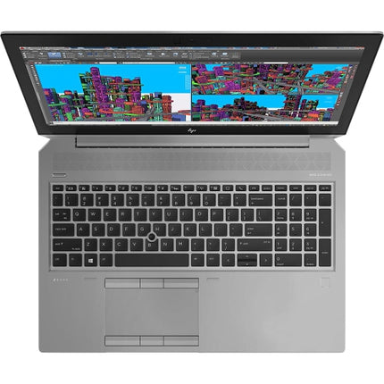Refurbished (Good) - HP ZBook 15 G6 15.6" Mobile Workstation - Intel Core i7-9850H - 32GB RAM - 512GB SSD - Quadro T2000 4GB - Windows 11 Pro
