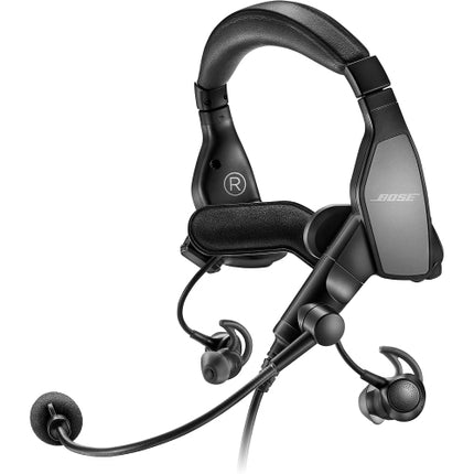 Open Box – Bose ProFlight Series 2 Aviation Headset with Bluetooth & Dual-Plug Cable – Black