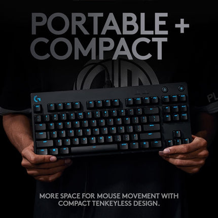 Brand New - Logitech G Pro Backlit Mechanical GX Blue Clicky Gaming Keyboard
