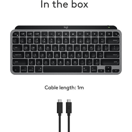 Logitech MX Keys Mini for Mac- Grey
