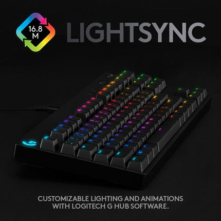Brand New - Logitech G Pro Backlit Mechanical GX Blue Clicky Gaming Keyboard