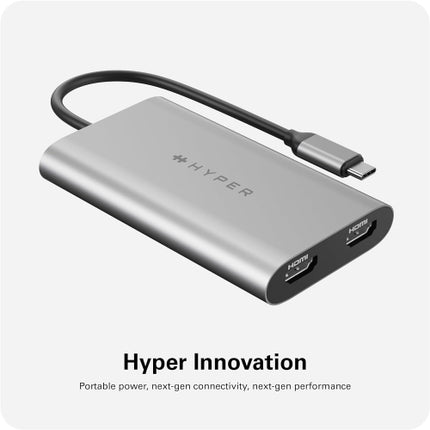 Targus HyperDrive USB-C Dual 4K HDMI Adapter for M1 MacBook&nbsp;&nbsp;
