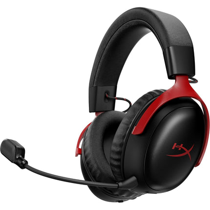 HyperX Cloud III S Wireless Gaming Headset for PC, PS5, PS4, Nintendo Switch, Mac, and Mobile - Red/Black
