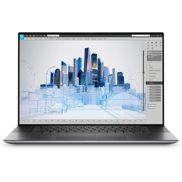 Refurbished (Good) - Dell Precision 5760 17" 4K Touchscreen Workstation - Intel Core i7-11850H - 32GB DDR4 - 512GB SSD - RTX A3000 - Windows 11 Pro