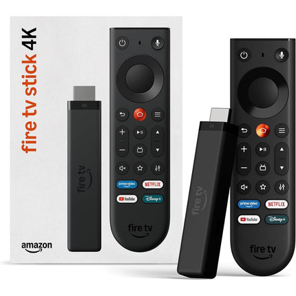 Amazon Fire TV Stick 4K (newest model), simple 4K streaming, new Fire TV Remote, all your apps in one place, free & live