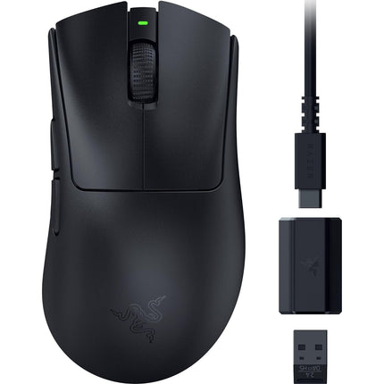 Razer DeathAdder V3 HyperSpeed Wireless Gaming Mouse – 55g Lightweight, 26K Sensor