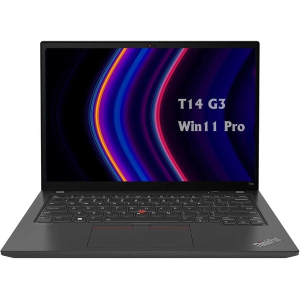 Refurbished Excellent Lenovo ThinkPad T14 Gen 3 14" FHD+ Laptop, Intel Core i7-1260P 12-Core Processor, 16GB RAM, 512GB NVMe SSD, Windows 11 Pro