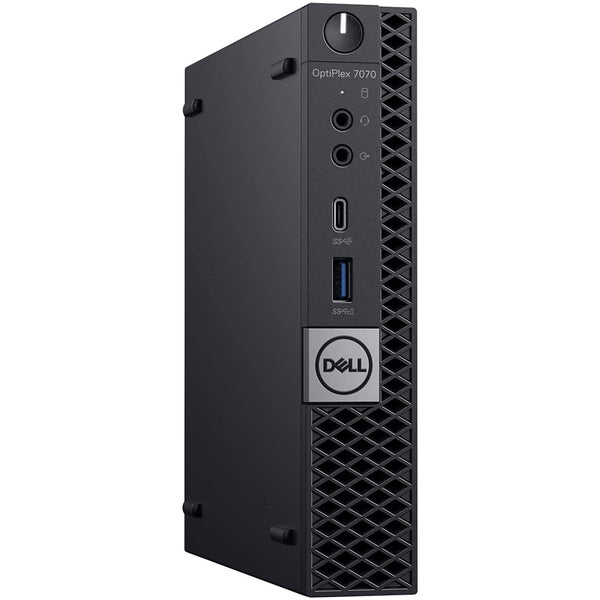 Refurbished (Excellent) - Dell Optiplex 7070 Tiny Desktop (Intel Core i5-9500T/16GB RAM/256GB SSD/Win 11 Pro)