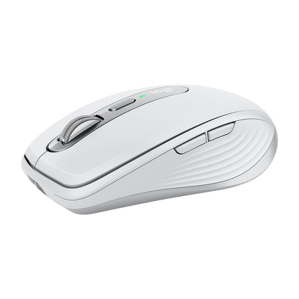 Logitech MX Anywhere 3 Wireless Bluetooth Fast Scrolling Mouse with Customizable Buttons - Pale Gray (910-005985)