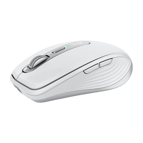 Logitech MX Anywhere 3 Wireless Bluetooth Fast Scrolling Mouse with Customizable Buttons - Pale Gray (910-005985)