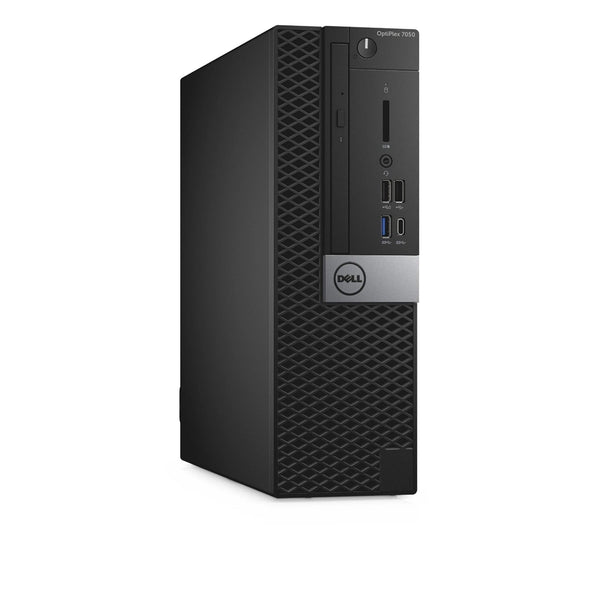 Refurbished (Excellent) - Dell OptiPlex 7050 SFF Desktop (Intel Core i5-6600/16GB/256GB SSD/Win 11 Pro)