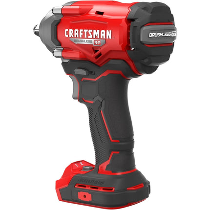 CRAFTSMAN® V20* BRUSHLESS RP™ 1/2 in. Cordless Impact Wrench