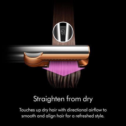 Dyson Airstrait Wet-to-Dry Straightener with Omega Hydrating Hair Oil