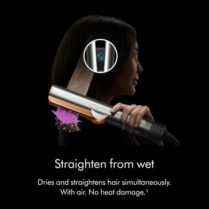 Dyson Airstrait Wet-to-Dry Straightener with Omega Hydrating Hair Oil
