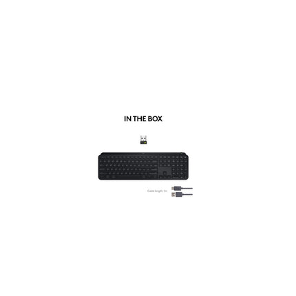 Logitech MX Keys S Wireless Keyboard (Black)