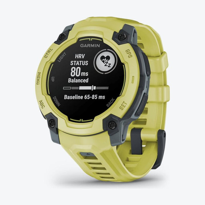 Garmin Instinct E 45mm Bluetooth Rugged GPS Smartwatch - Electric Lime