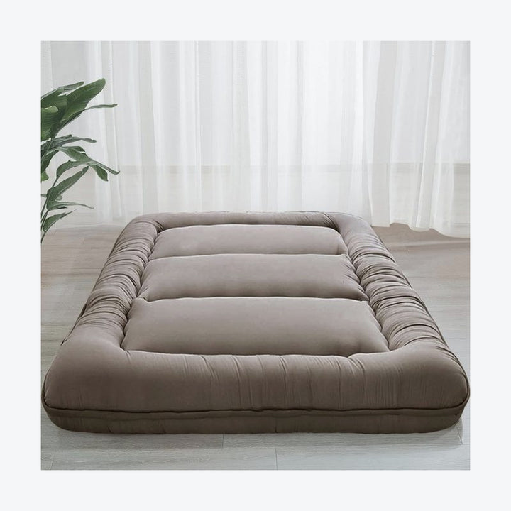 MAXYOYO 6" Japanese Floor Mattress Full Size Futon Mattress - Dark Grey