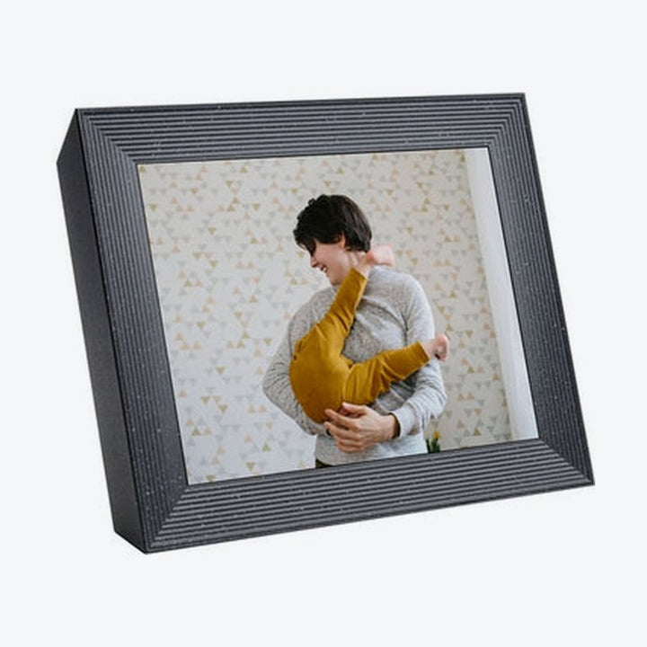 Aura Mason Luxe 9.7" Wi-Fi Digital Photo Frame (AF700BLK) - Pebble