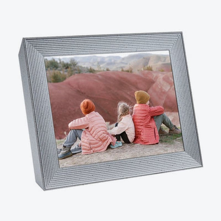 Aura Mason Luxe 9.7" Wi-Fi Digital Photo Frame (AF700WHT) - Sandstone