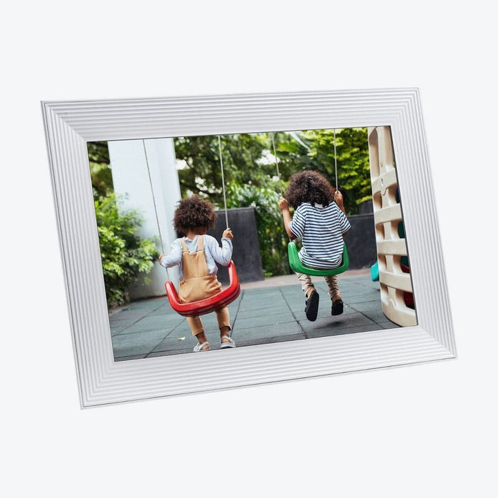 Aura Carver Luxe 10.1'' LCD Wi-Fi Digital Photo Frame - Sea Salt