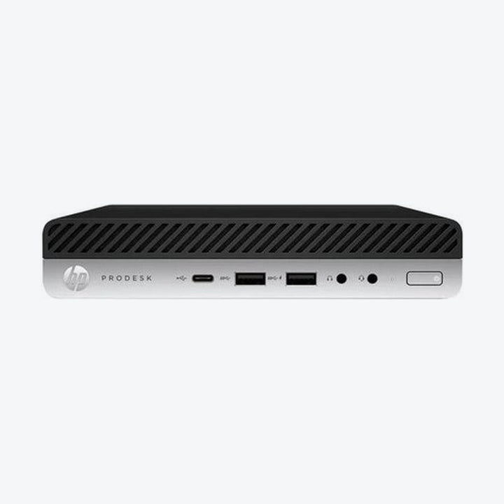 Refurbished (Excellent) HP ProDesk 400 G4 DM Mini Computer i5-8500T 2.1Ghz 16GB DDR4 256GB NVMe Win10 Pro 3 Display Port – 1 year warranty